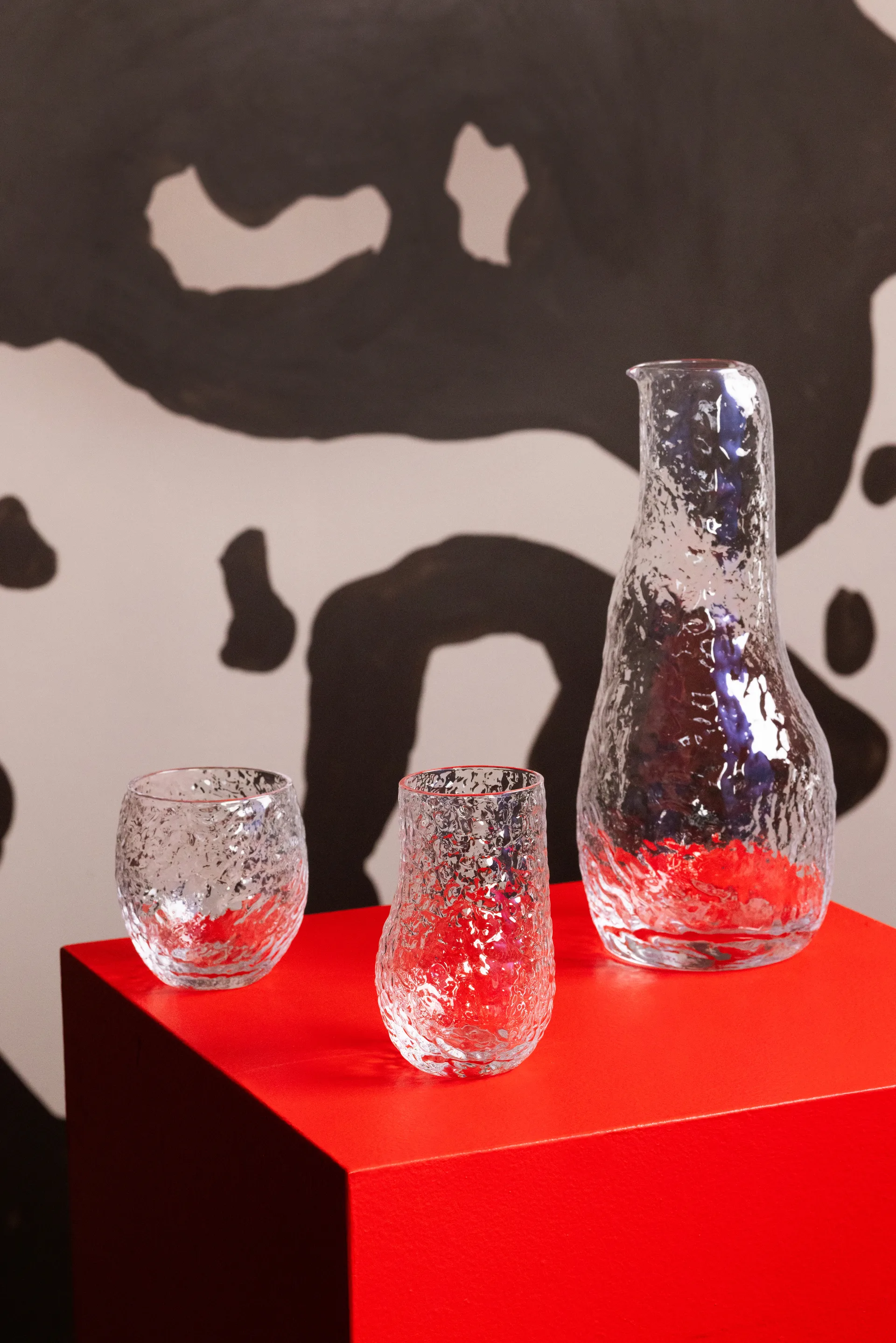 Verres à boire Swan, 2 pièces, Clair Byon