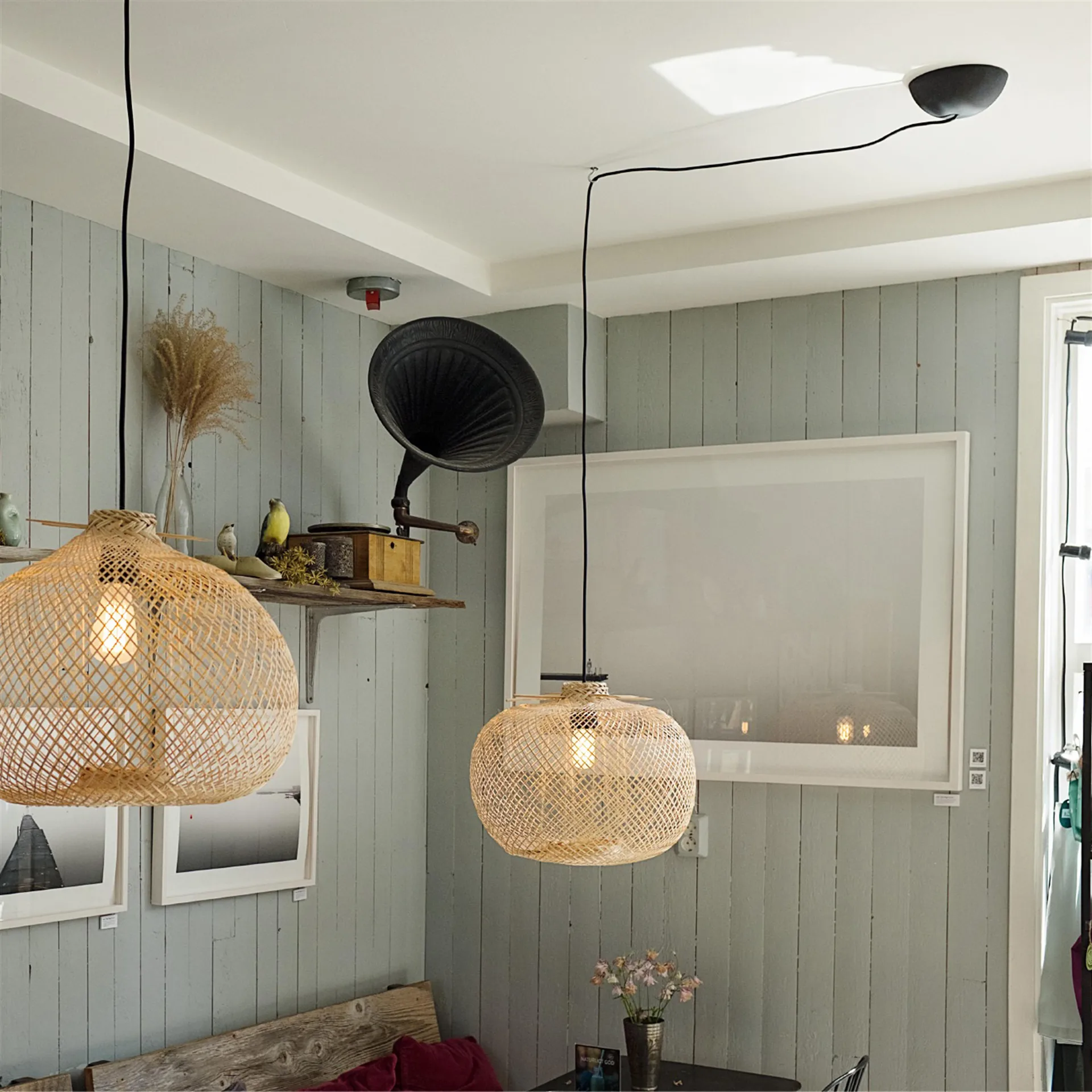 Rosace CableCup, noir CableCup