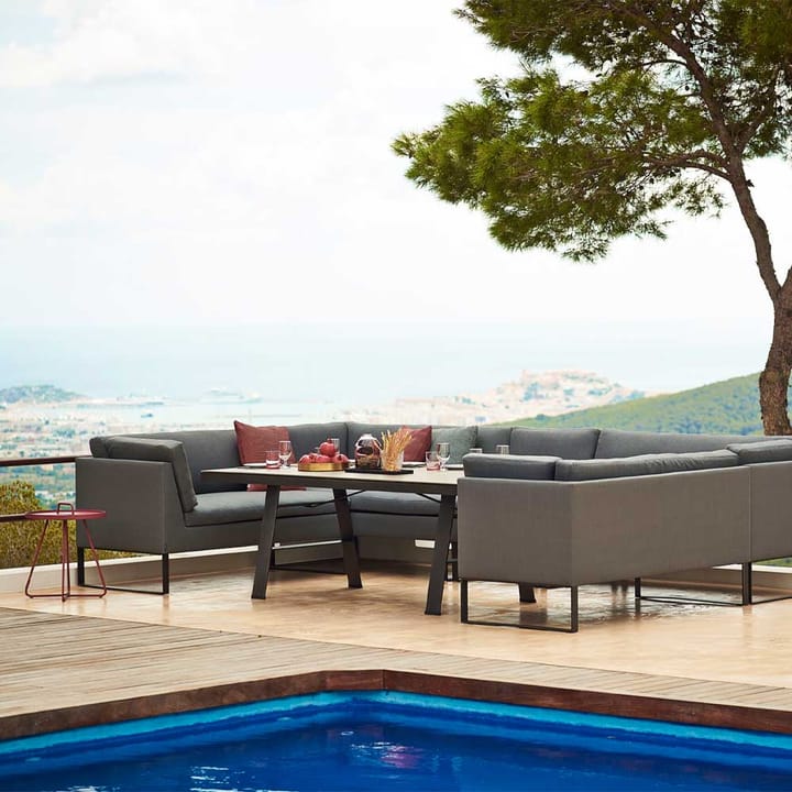 Canapé modulaire Flex, Grey, simple, incl. coussins Cane-line