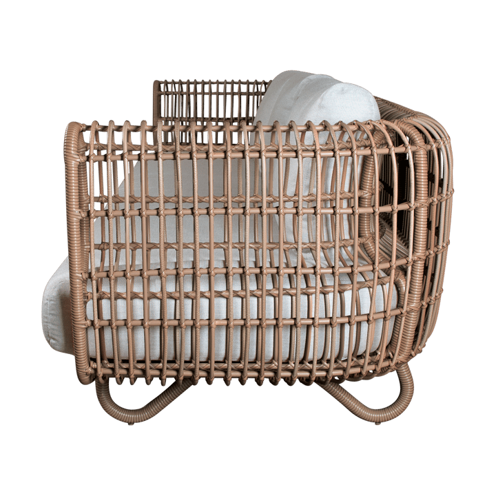 Canapé Nest 3 places weave - Natural, Cane-Line Natté light grey - Cane-line