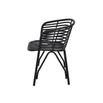 Chaise Blend avec accoudoirs - Lava grey - Cane-line