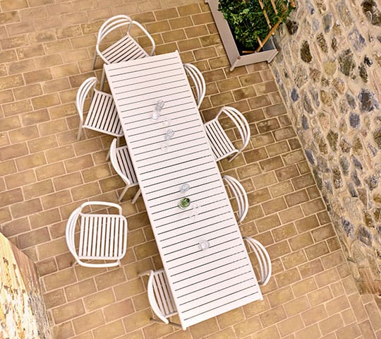 Chaise Bliss, Sand Cane-line