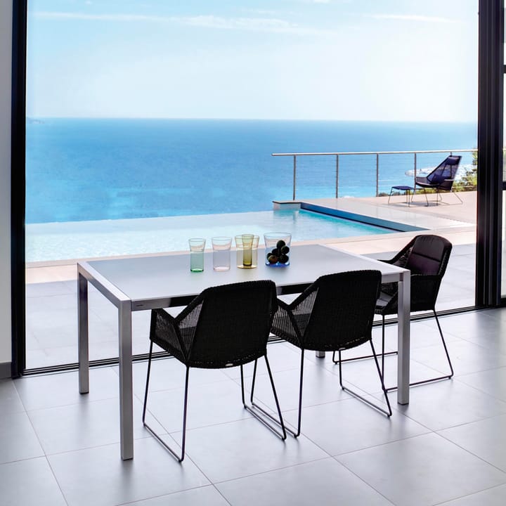Chaise Breeze weave avec accoudoirs, Black Cane-line