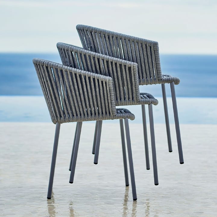 Chaise empilable Moments, Grey Cane-line