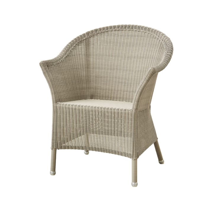 Chaise Lansing weave avec accoudoirs - Taupe - Cane-line