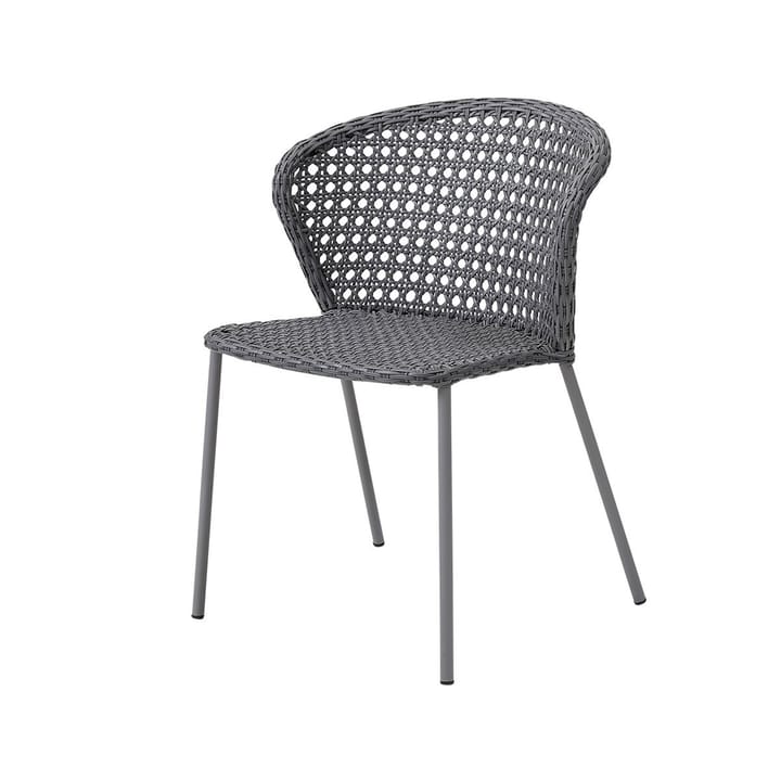 Chaise Lean - Light grey, Cane-Line french weave - Cane-line
