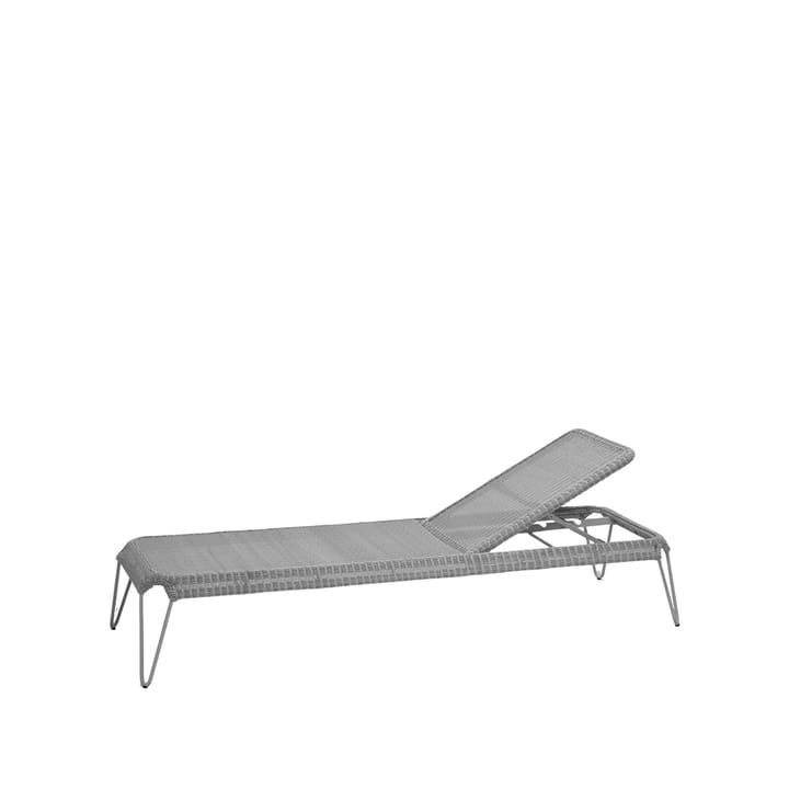 Chaise longue Breeze weave - Light grey - Cane-line