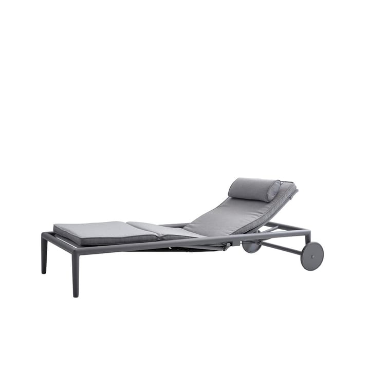 Chaise longue Conic - Light grey - Cane-line