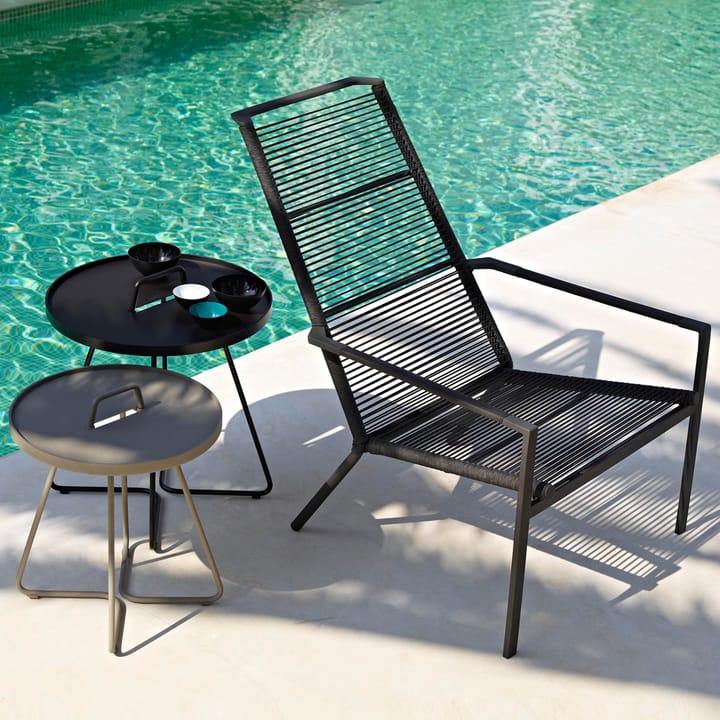 Chaise longue Edge, Anthracite Cane-line