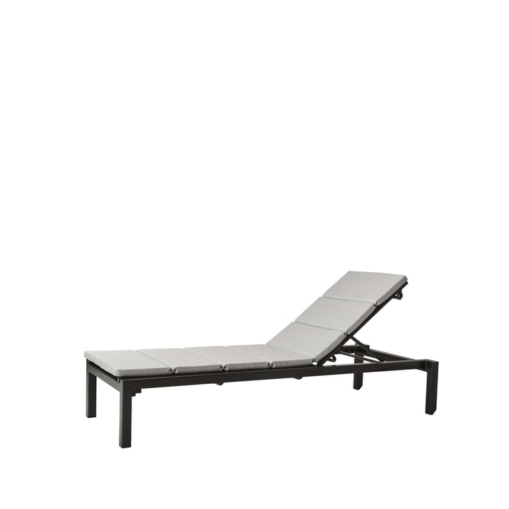 Chaise longue Relax - Cane-Line Natté gris, incl coussin. - Cane-line