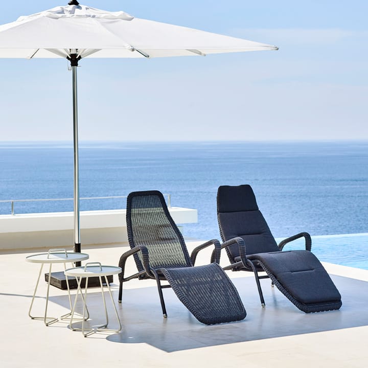 Chaise longue Sunrise, Graphite Cane-line