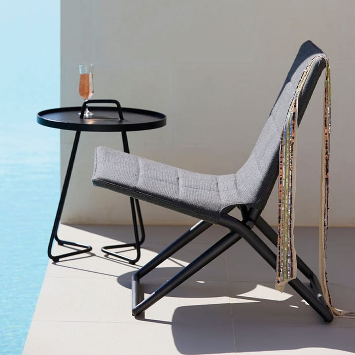 Chaise pliante Traveller - Cane-Line airtouch gris - Cane-line