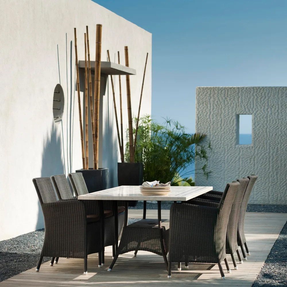 Coussin pour chaise Hampsted, Cane-line Natté grey Cane-line