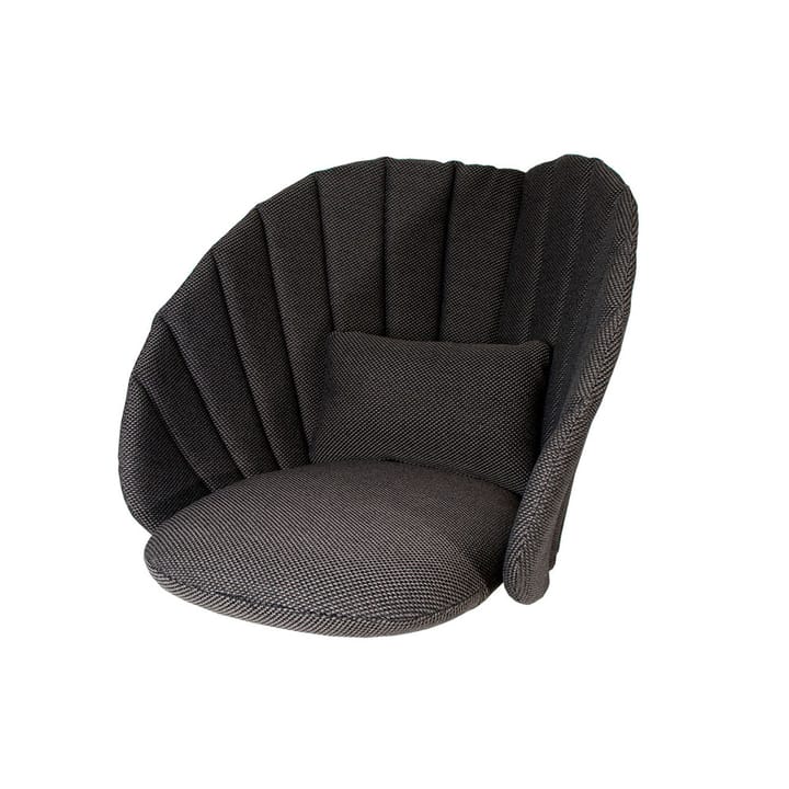 Coussin pour fauteuil lounge Peacock - Cane-Line focus dark grey - Cane-line