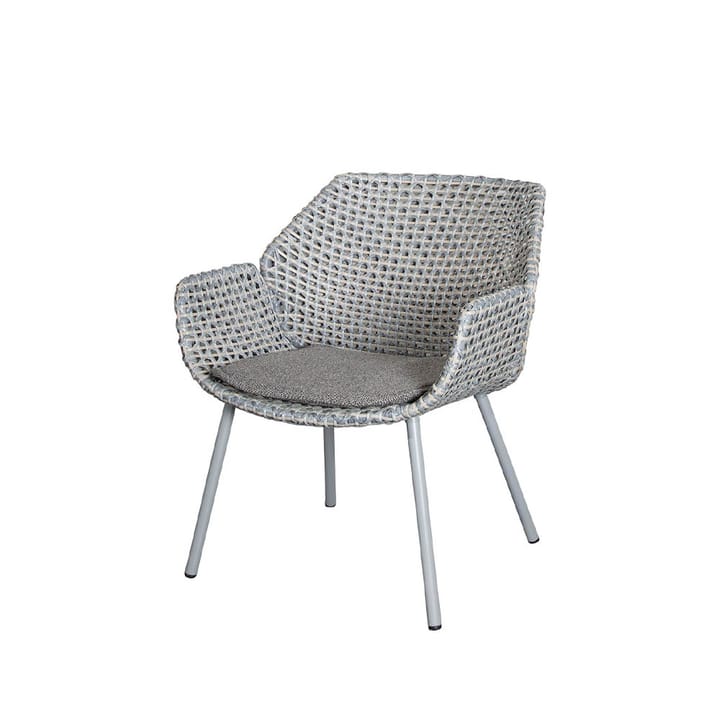 Coussin pour fauteuil lounge Vibe - Cane-Line wove dark grey - Cane-line