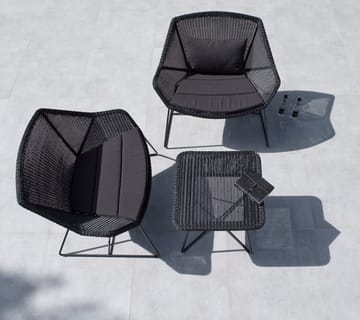 Coussins Breeze pour fauteuil lounge - Cane-line Natté black - Cane-line