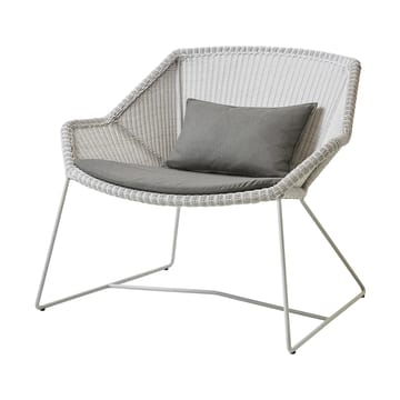 Coussins Breeze pour fauteuil lounge - Cane-line Natté taupe - Cane-line