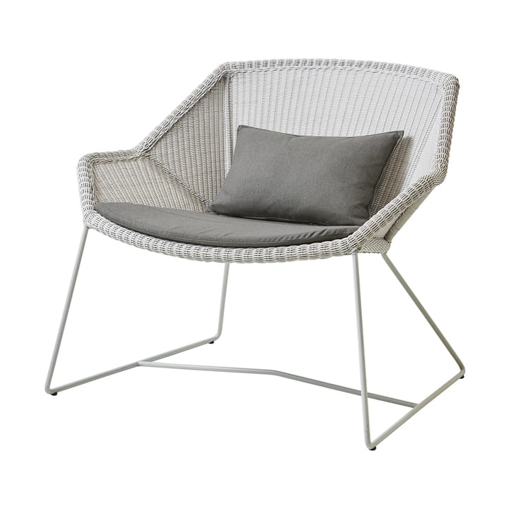 Coussins Breeze pour fauteuil lounge, Cane-line Natté taupe Cane-line