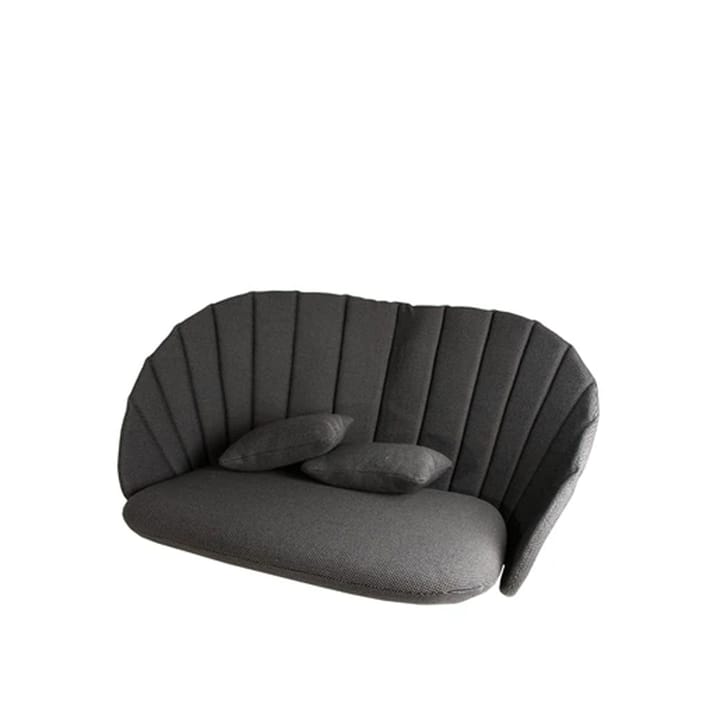 Coussins pour canapé Peacock 2 places - Focus dark grey - Cane-line