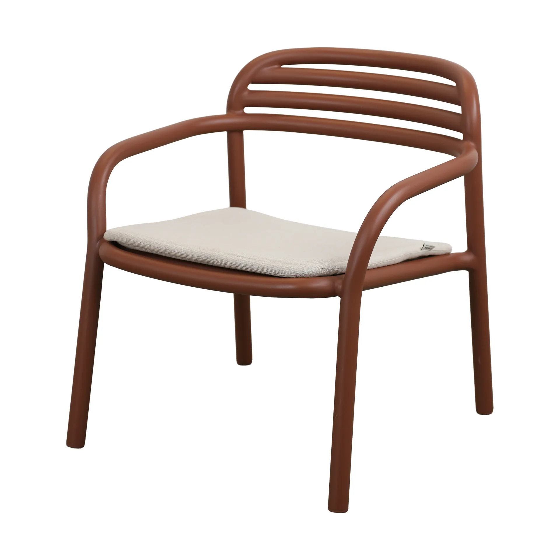 Fauteuil lounge Bliss, Desert red Cane-line