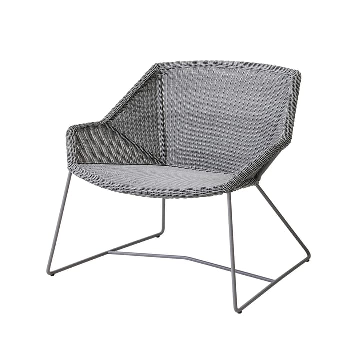 Fauteuil lounge Breeze weave - Light grey - Cane-line