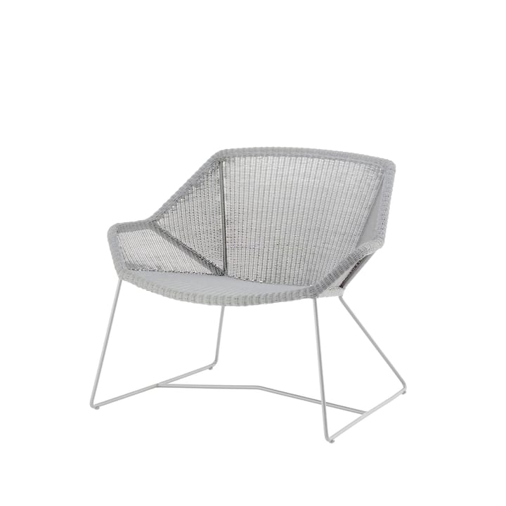 Fauteuil lounge Breeze weave - White grey - Cane-line