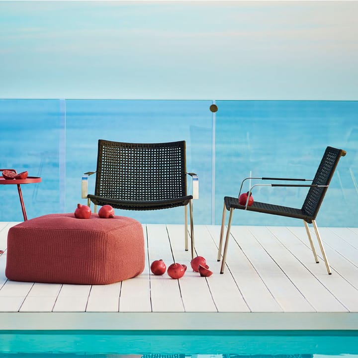 Fauteuil lounge Straw, Anthracite Cane-line