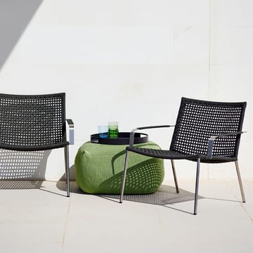 Fauteuil lounge Straw - Anthracite - Cane-line