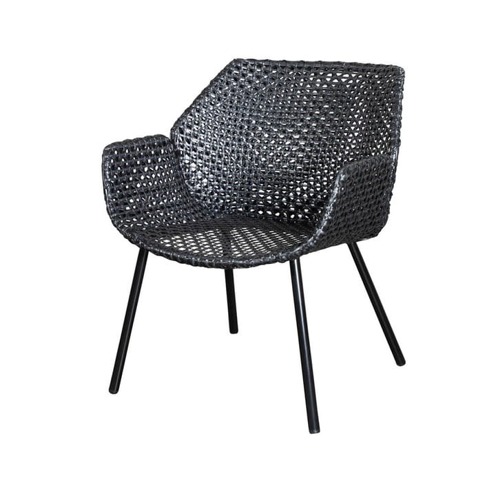 Fauteuil lounge Vibe - Black/anthracite - Cane-line