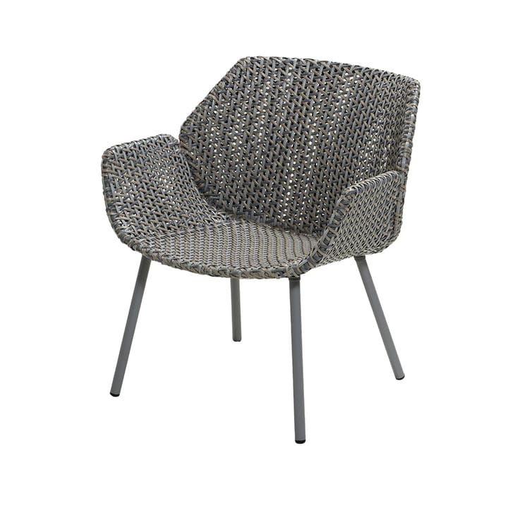 Fauteuil lounge Vibe - Light grey/grey/taupe - Cane-line