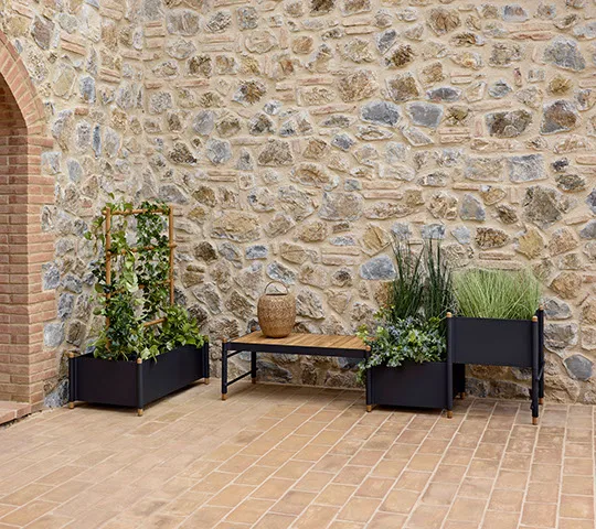 Jardinière Sticks 57x103 cm, Lava grey Cane-line