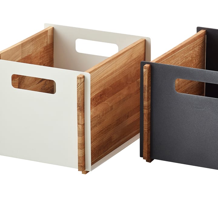Rangement Box, Lava grey, teak Cane-line