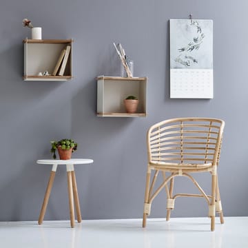 Rangement Box - White, teak - Cane-line