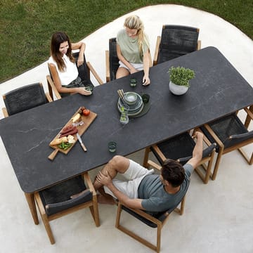 Table à manger Aspect - Fossil black-teak 280 cm - Cane-line