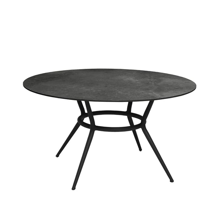 Table à manger ronde Joy - Dark grey-Lava grey Ø144 cm - Cane-line