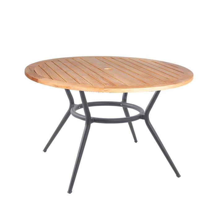 Table à manger ronde Joy - Teck-Light grey Ø120 cm - Cane-line