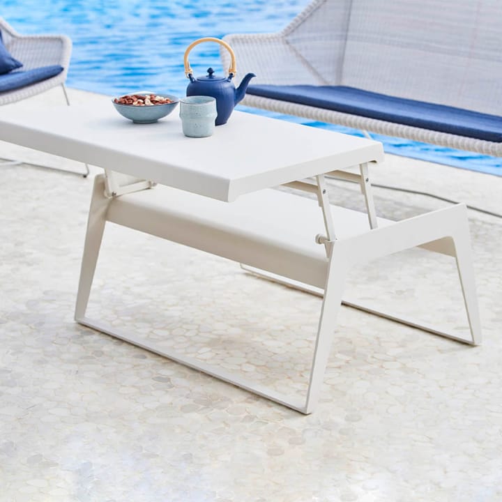 Table basse Chill Out - White, double - Cane-line