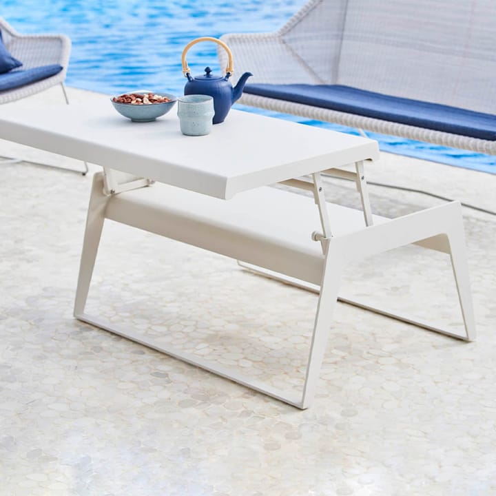 Table basse Chill Out - White, simple - Cane-line