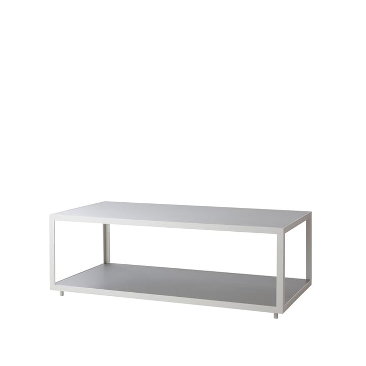 Table basse Level céramique 62x122 cm - Light grey-white - Cane-line