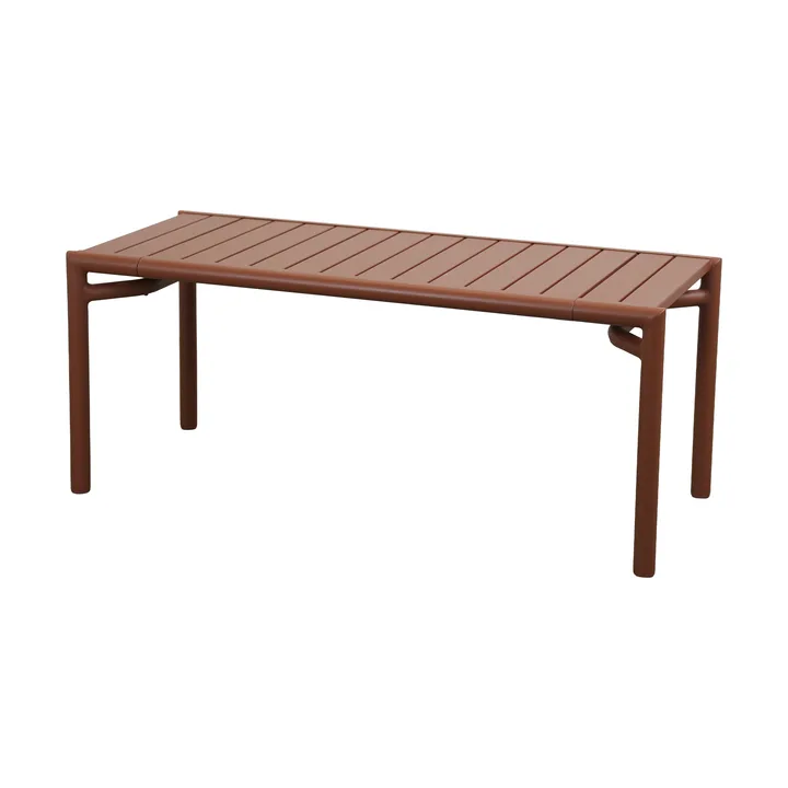 Table basse/banc Bliss - Desert red, 107x39x44 cm - Cane-line