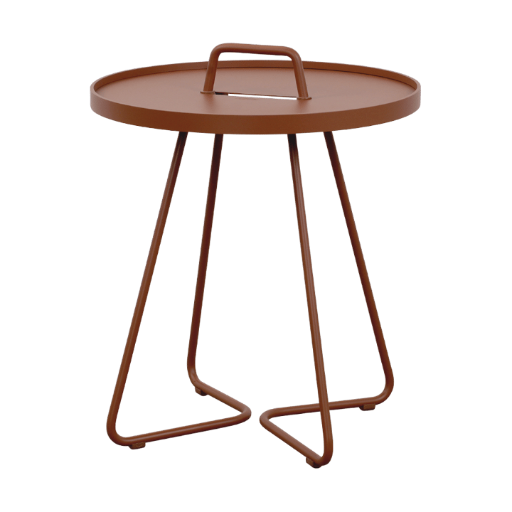 Table d'appoint On-the-move Ø44 cm - Desert red - Cane-line