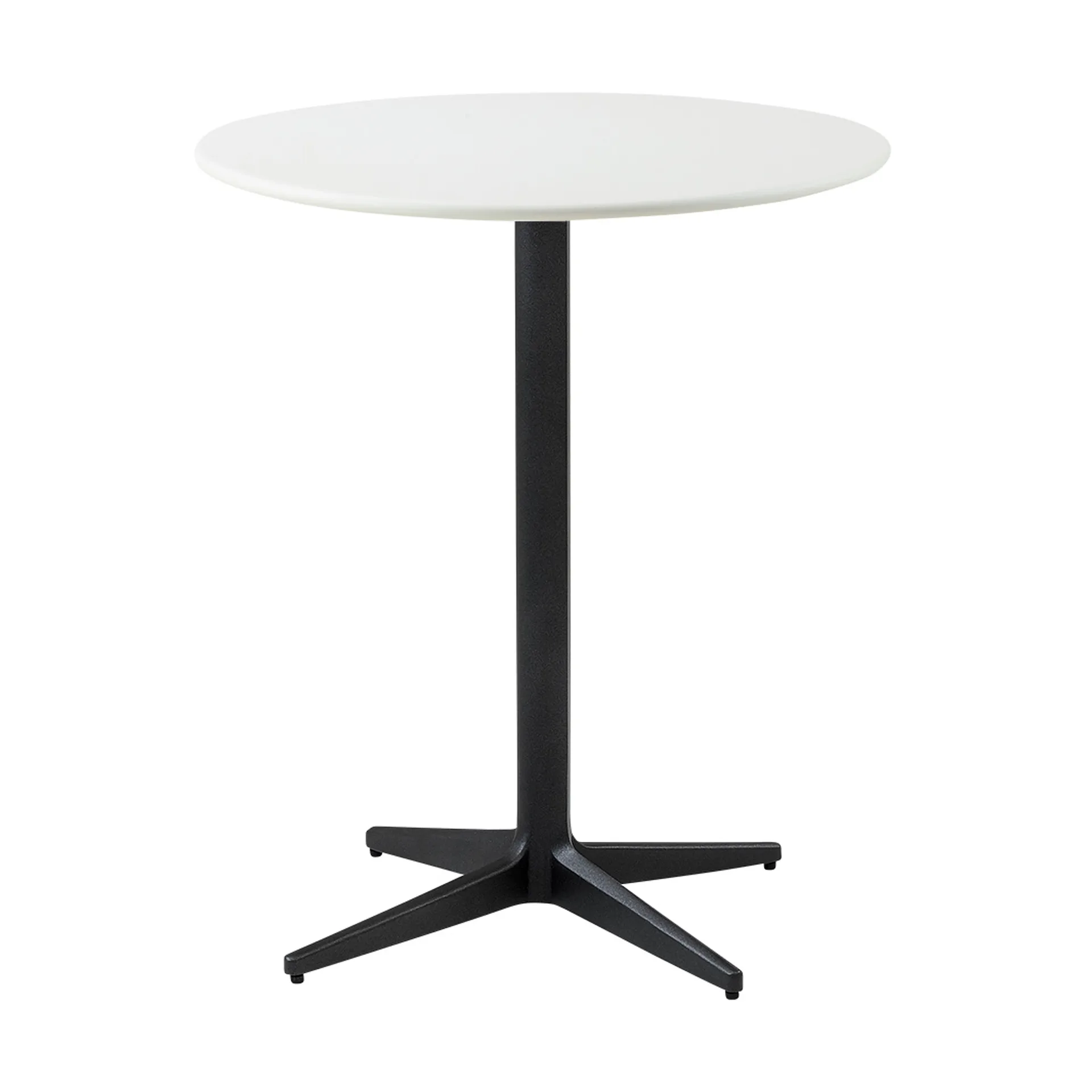 Table de café Drop Ø60 cm, White-lava grey Cane-line