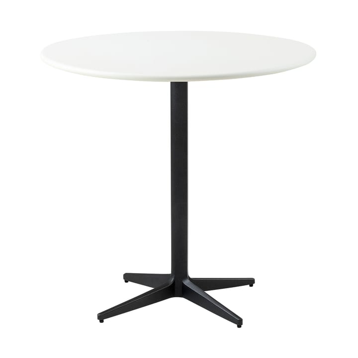 Table de café Drop Ø80 cm - White-lava grey - Cane-line