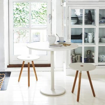 Table de café Go Ø80 cm - Light grey-lava grey - Cane-line