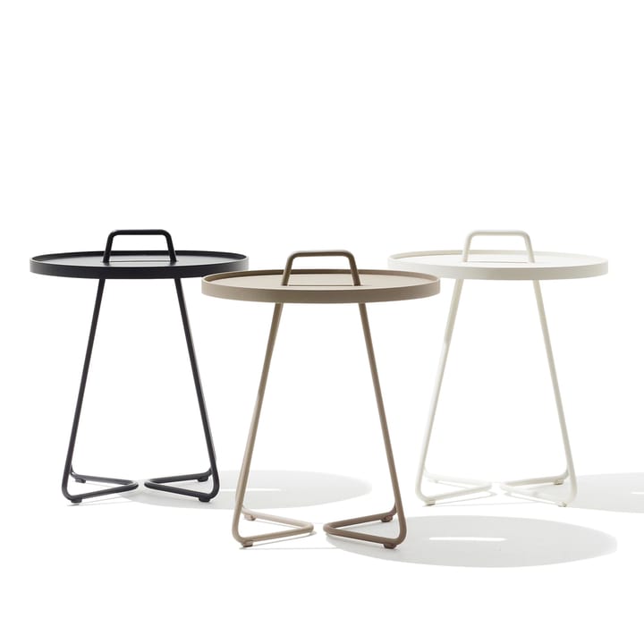 Table On the Move Ø44 cm, Dark green Cane-line