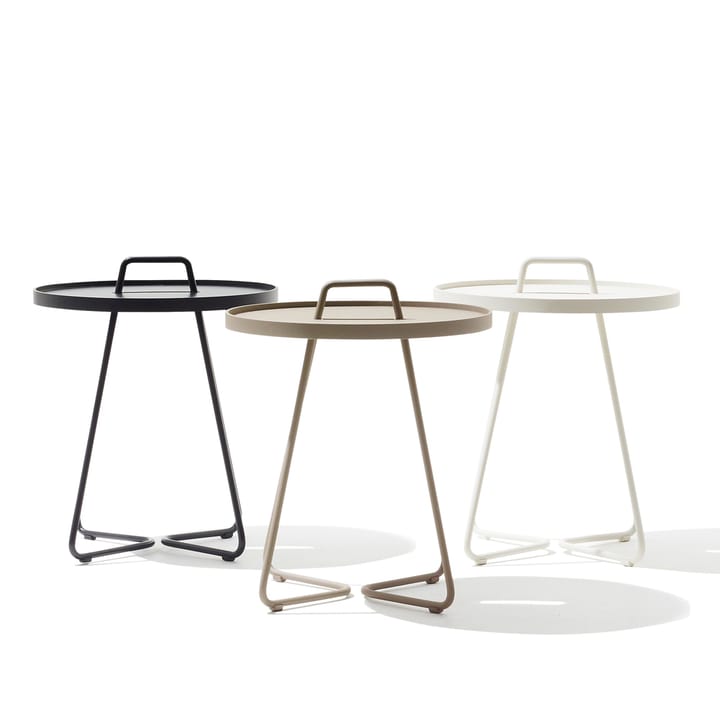 Table On the Move Ø52 cm - Light grey - Cane-line