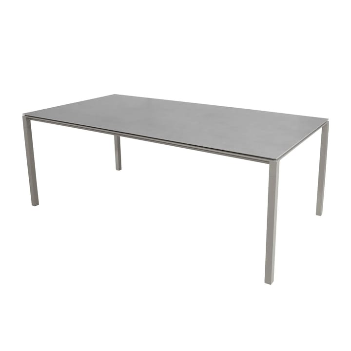 Table Pure 200x100 cm Concrete grey-taupe - undefined - Cane-line