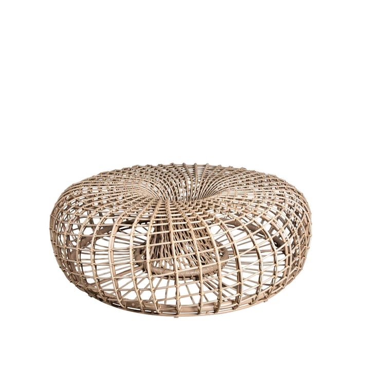 Table/tabouret Nest - Naturel, grand - Cane-line