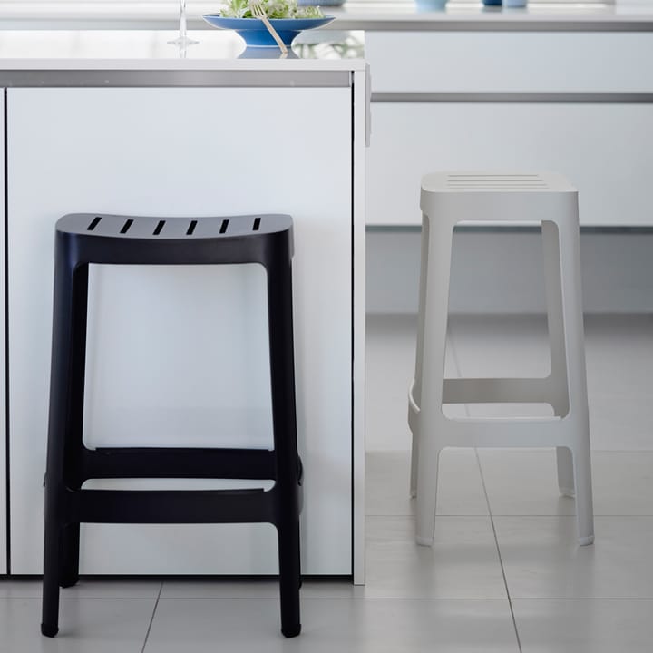 Tabouret de bar Cut - Black - Cane-line