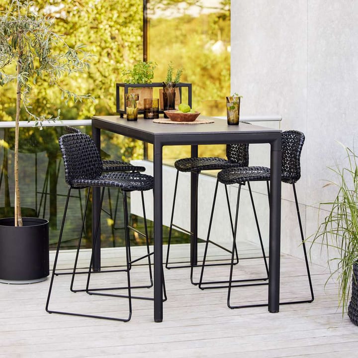 Tabouret de bar Vibe, Black Cane-line